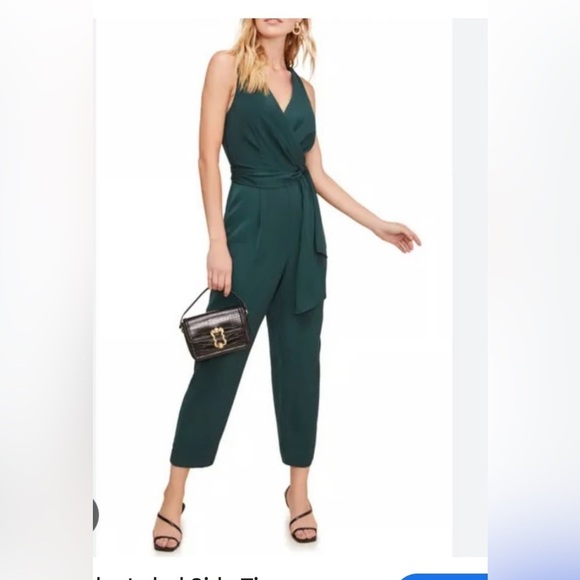 Astr Pants - ASTR the label Elegant Green Jumpsuit